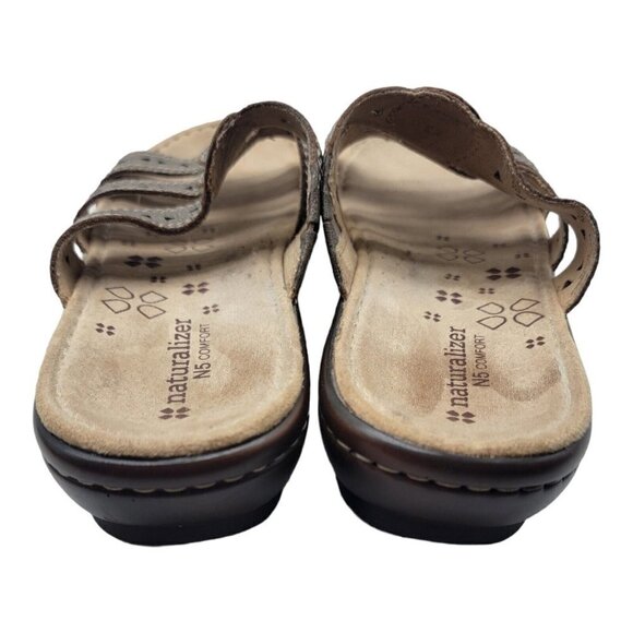 COPY - Naturalizer Janae N5 Comfort Sandal  Slip On Slide Straps Size 7M - Picture 5 of 8